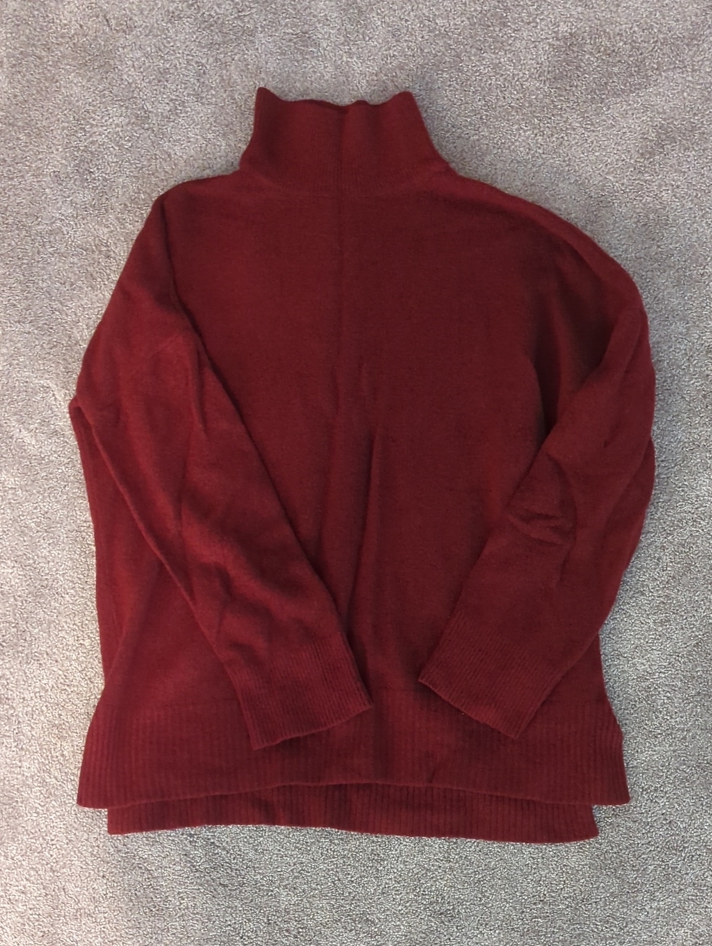 Women's Abercrombie & Fitch Red Turtleneck Sweater S